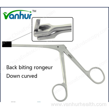 ENT Sinuscopy Instruments Back Biting Rongeur Forceps
